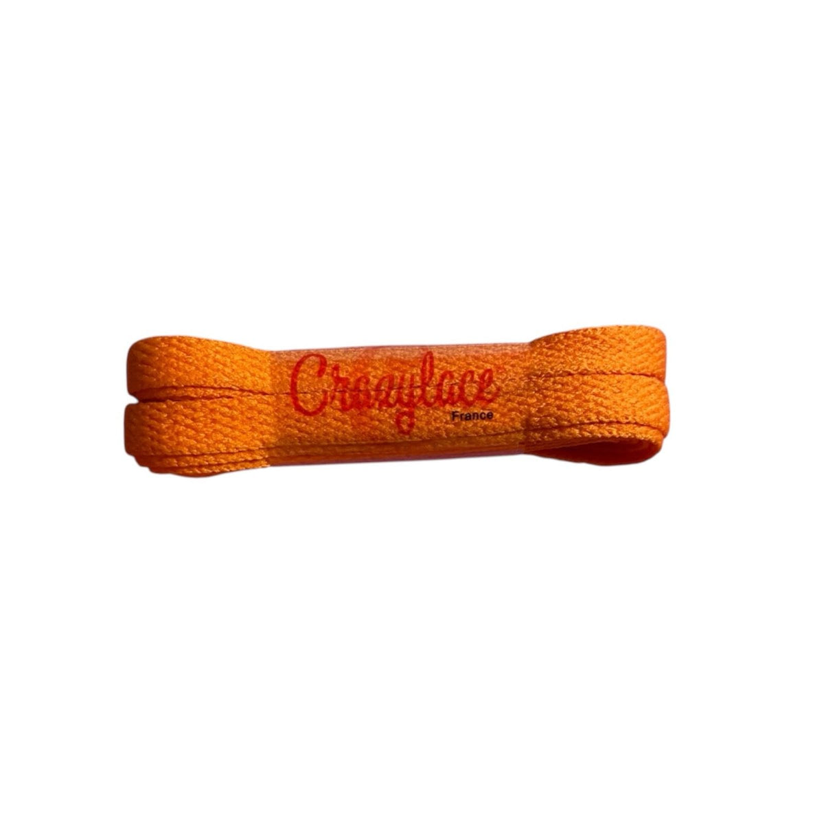 Lacets plats orange melon pour sneakers et baskets | CrazyLace