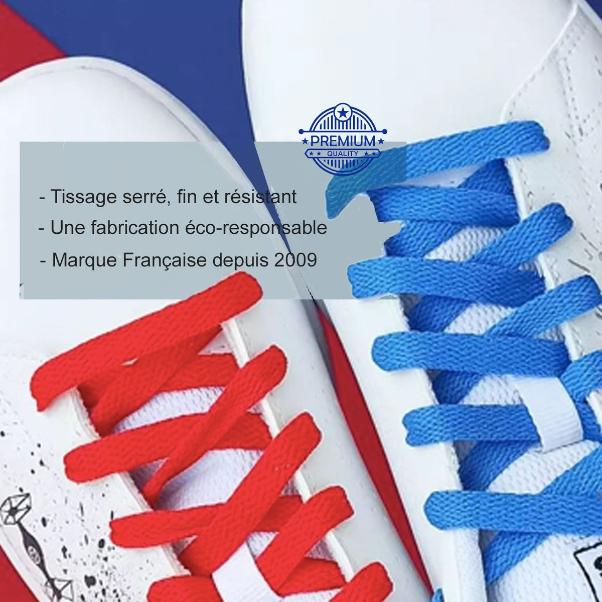 Lacets plats violet prune pour sneakers et baskets | CrazyLace