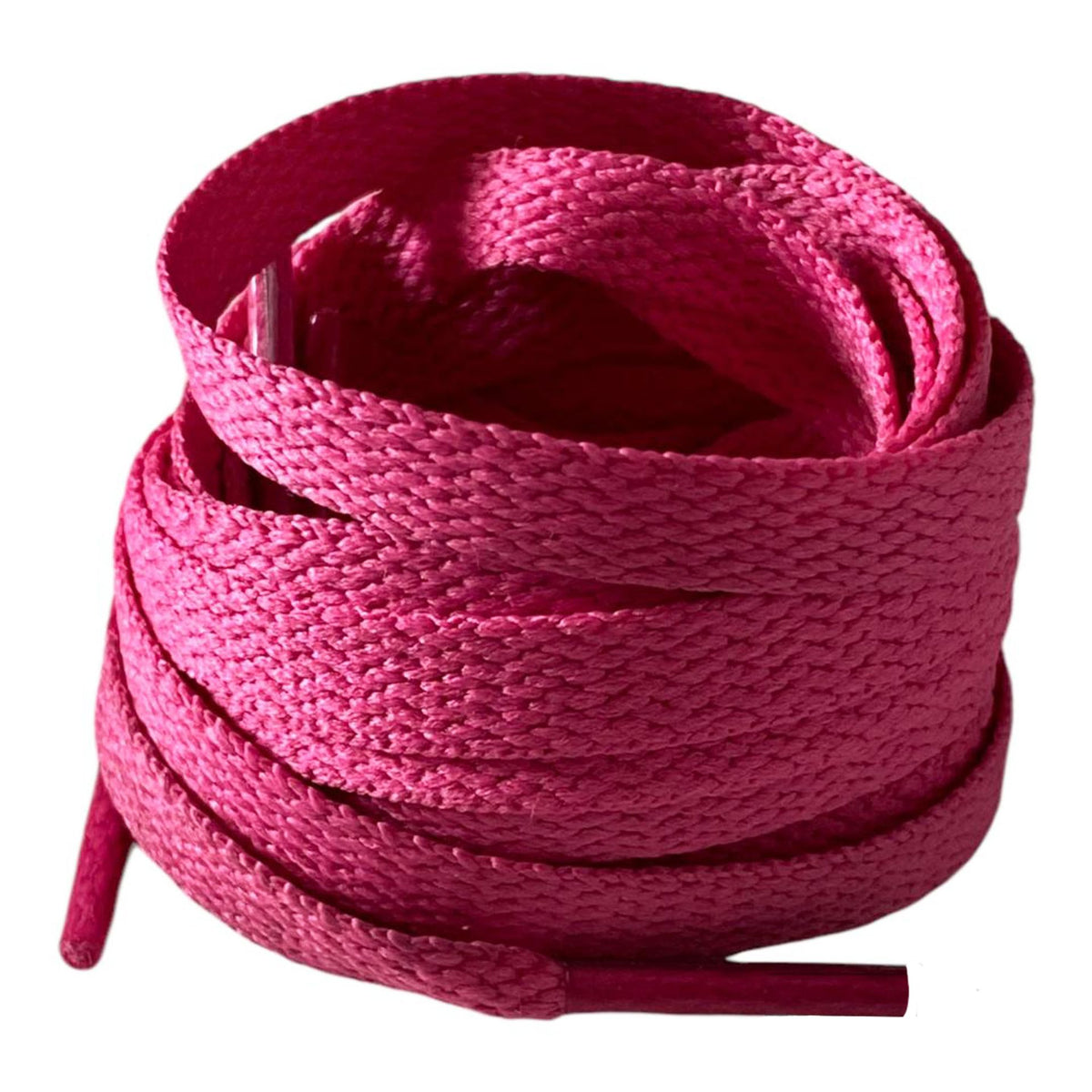 Peony pink flat laces for sneakers and trainers | CrazyLace