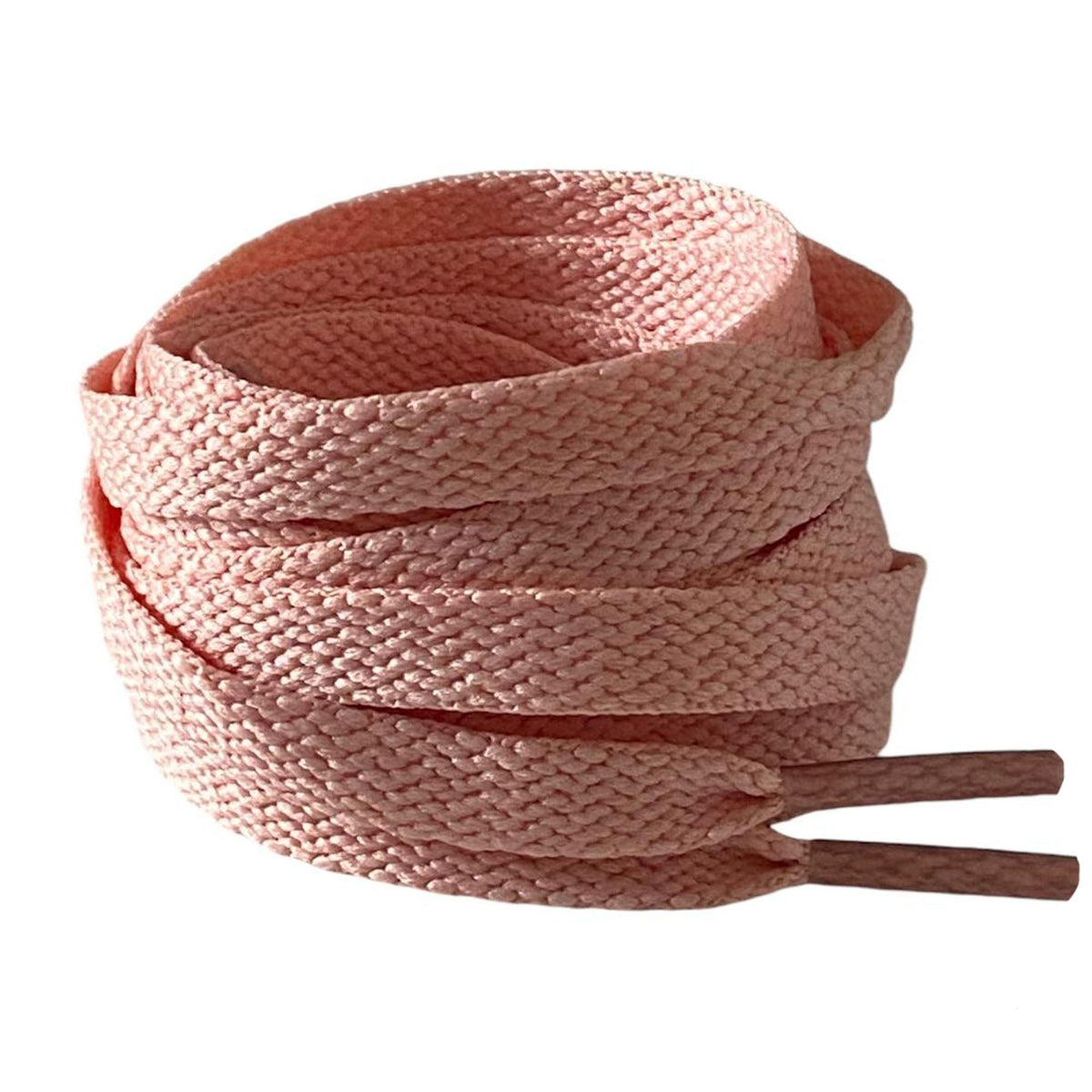 Misty pink flat laces for sneakers and trainers | CrazyLace