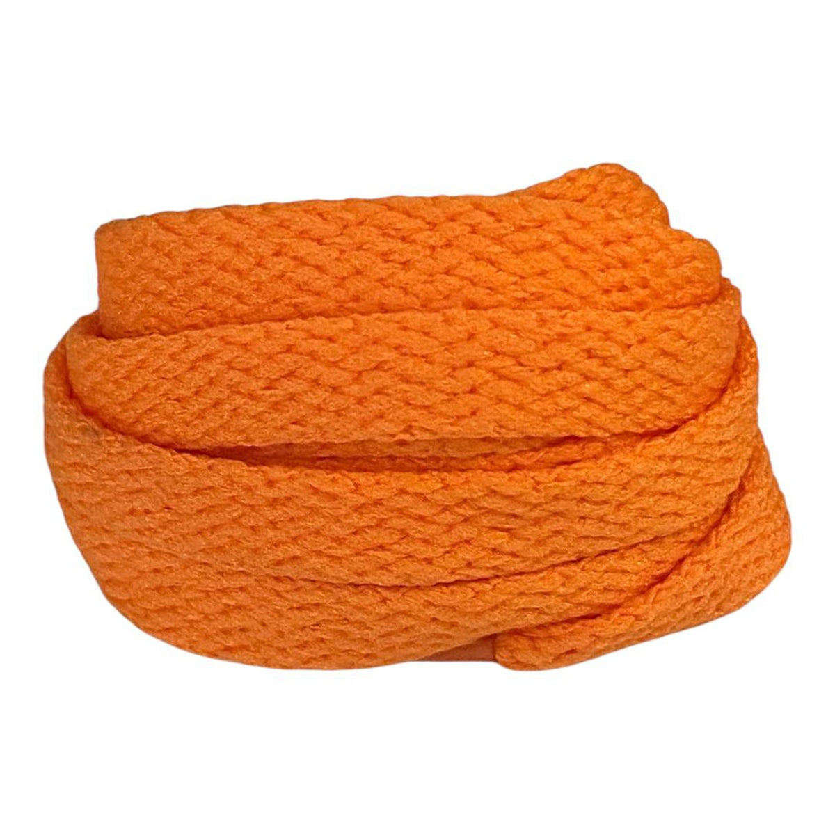 Lacets plats orange melon pour sneakers et baskets | CrazyLace