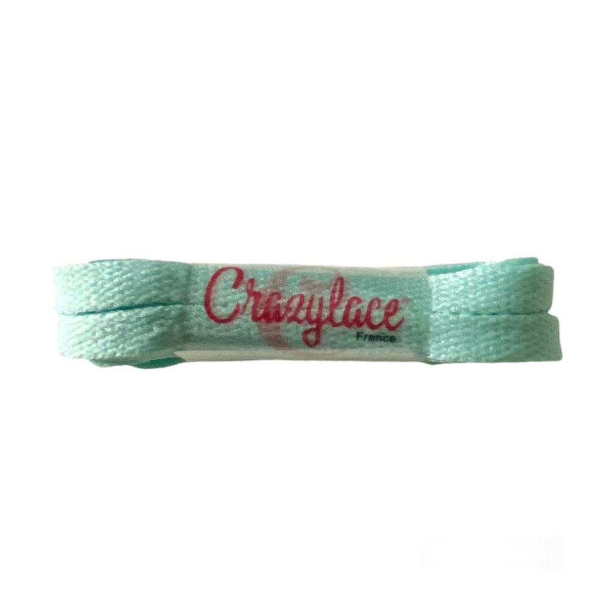 Lacets plats bleu lagon pour sneakers et baskets | CrazyLace