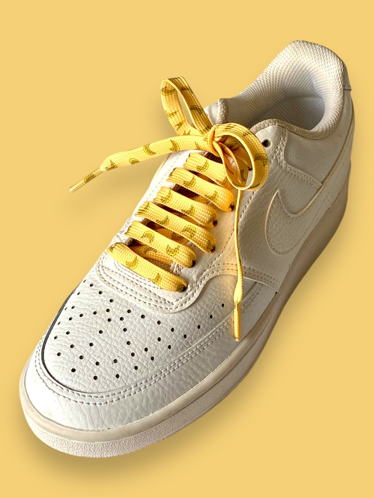 Lacets imprimés bananes pour sneakers