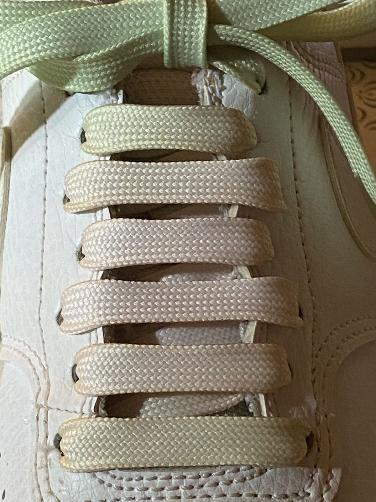 New- Lacets dégradés vert Bambou - Crazylace