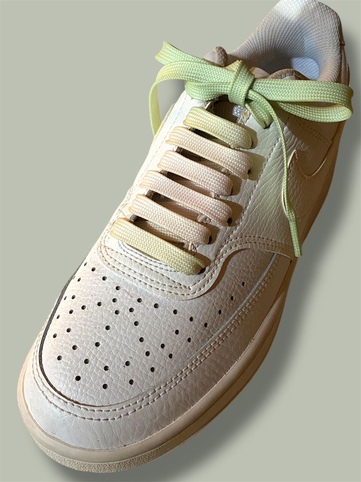 New- Lacets dégradés vert Bambou - Crazylace