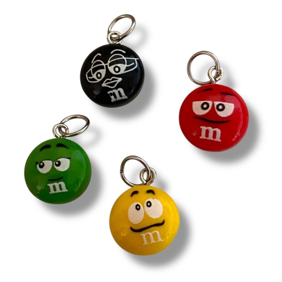 Charms Bonbons colorés aux mignons sourires pour lacets - Crazylace