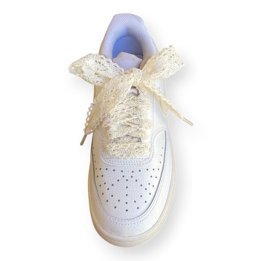 Lacets en dentelle coton style crochet – esprit vintage