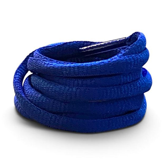 Lacets ovales bleu royal sport