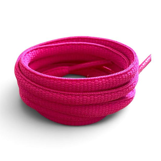 Lacets ovales fuchsia sport